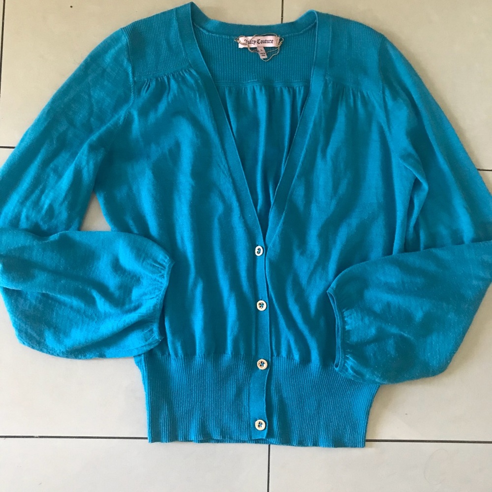 Juicy couture wool blend cardigan